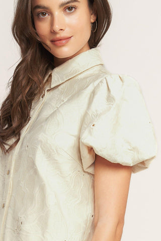 BREATHABLE WEAVE WOVEN MINI DRESS - Glamourous Grace
