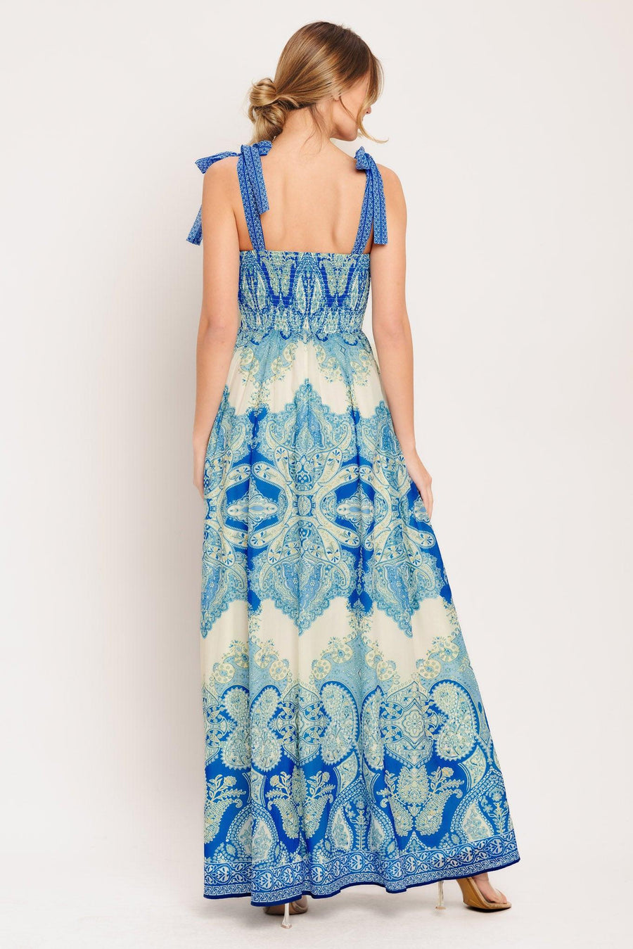 OCEAN TAPESTRY WOVEN MAXI DRESS - Glamourous Grace