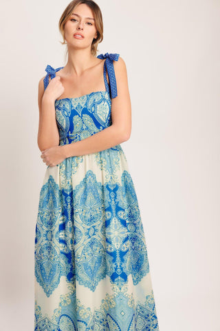 OCEAN TAPESTRY WOVEN MAXI DRESS - Glamourous Grace