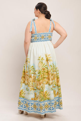 POSTCARD PERFECT WOVEN MAXI DRESS - Glamourous Grace