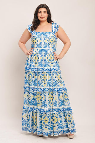 SALTY AIR SWEETHEART WOVEN MAXI DRESS - Glamourous Grace