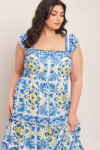SALTY AIR SWEETHEART WOVEN MAXI DRESS - Glamourous Grace