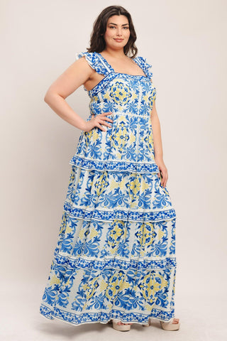 SALTY AIR SWEETHEART WOVEN MAXI DRESS - Glamourous Grace