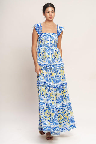 SALTY AIR SWEETHEART WOVEN MAXI DRESS - Glamourous Grace