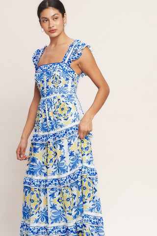 SALTY AIR SWEETHEART WOVEN MAXI DRESS - Glamourous Grace
