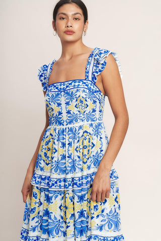 SALTY AIR SWEETHEART WOVEN MAXI DRESS - Glamourous Grace