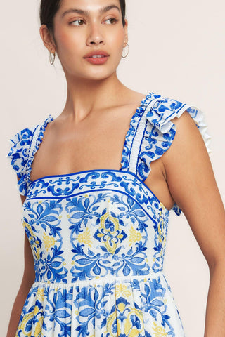 SALTY AIR SWEETHEART WOVEN MAXI DRESS - Glamourous Grace