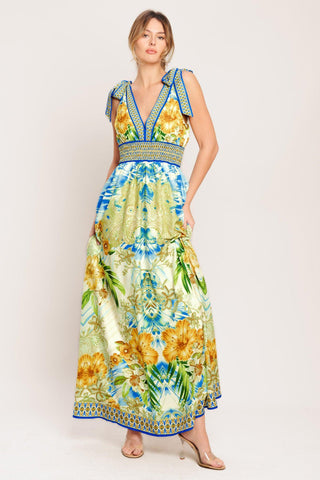 RESORT OPULENCE WOVEN MAXI DRESS - Glamourous Grace