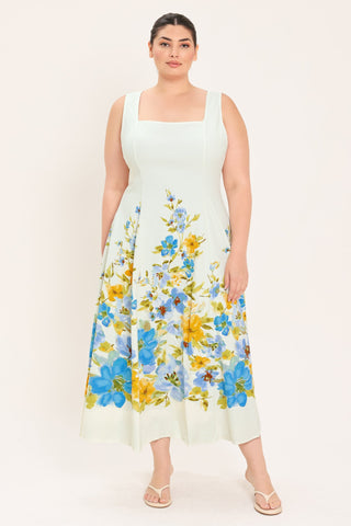 DREAMING OF THE COAST WOVEN MIDI DRESS - Glamourous Grace