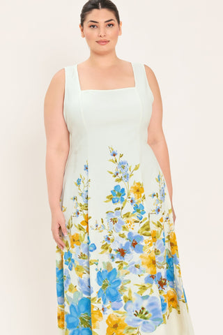 DREAMING OF THE COAST WOVEN MIDI DRESS - Glamourous Grace