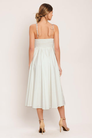 POETIC BLOOM WOVEN MIDI DRESS - Glamourous Grace