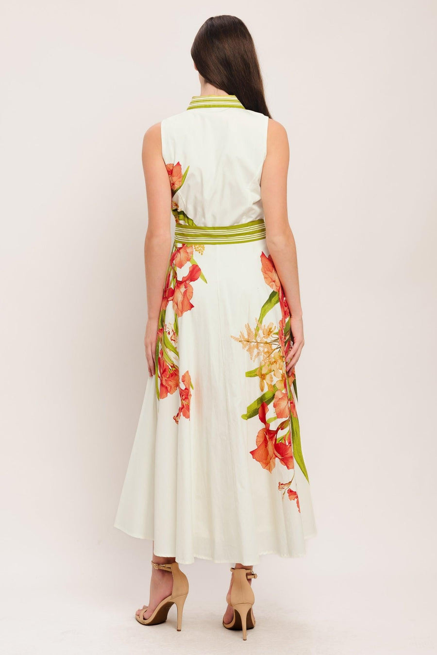 SPRING HEIRLOOM WOVEN MIDI DRESS - Glamourous Grace