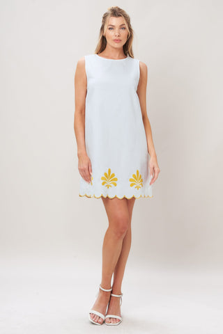 SWEET AS SUNSHINE WOVEN MINI DRESS - Glamourous Grace