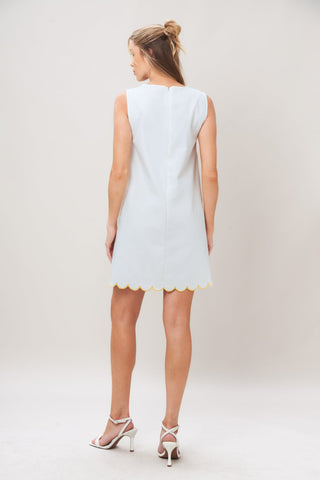 SWEET AS SUNSHINE WOVEN MINI DRESS - Glamourous Grace