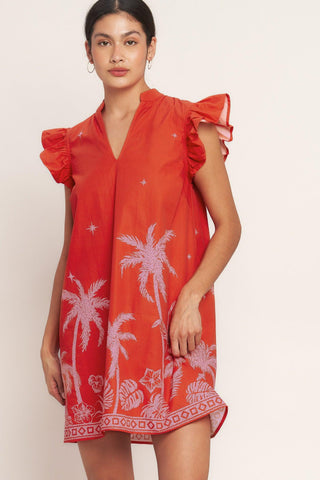ISLAND STATE OF MIND WOVEN MINI DRESS - Glamourous Grace
