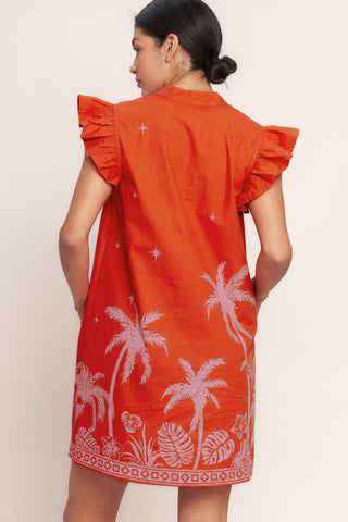 ISLAND STATE OF MIND WOVEN MINI DRESS - Glamourous Grace