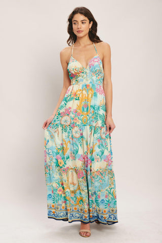 CAPRI SAIL AWAY WOVEN MAXI DRESS - Glamourous Grace