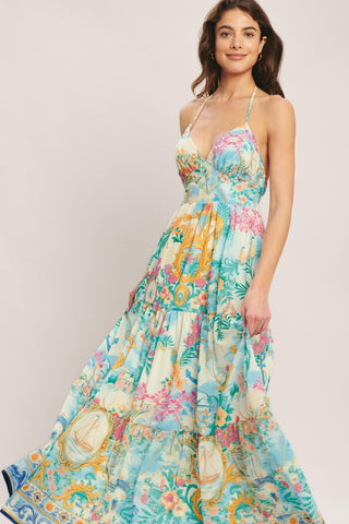 CAPRI SAIL AWAY WOVEN MAXI DRESS - Glamourous Grace