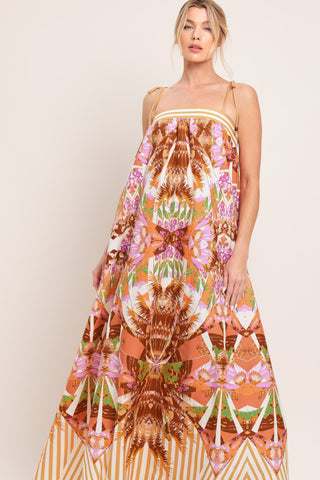 PALM OASIS WOVEN MAXI DRESS - Glamourous Grace