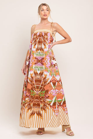 PALM OASIS WOVEN MAXI DRESS - Glamourous Grace