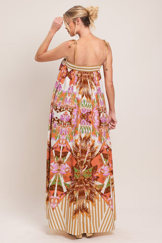 PALM OASIS WOVEN MAXI DRESS - Glamourous Grace