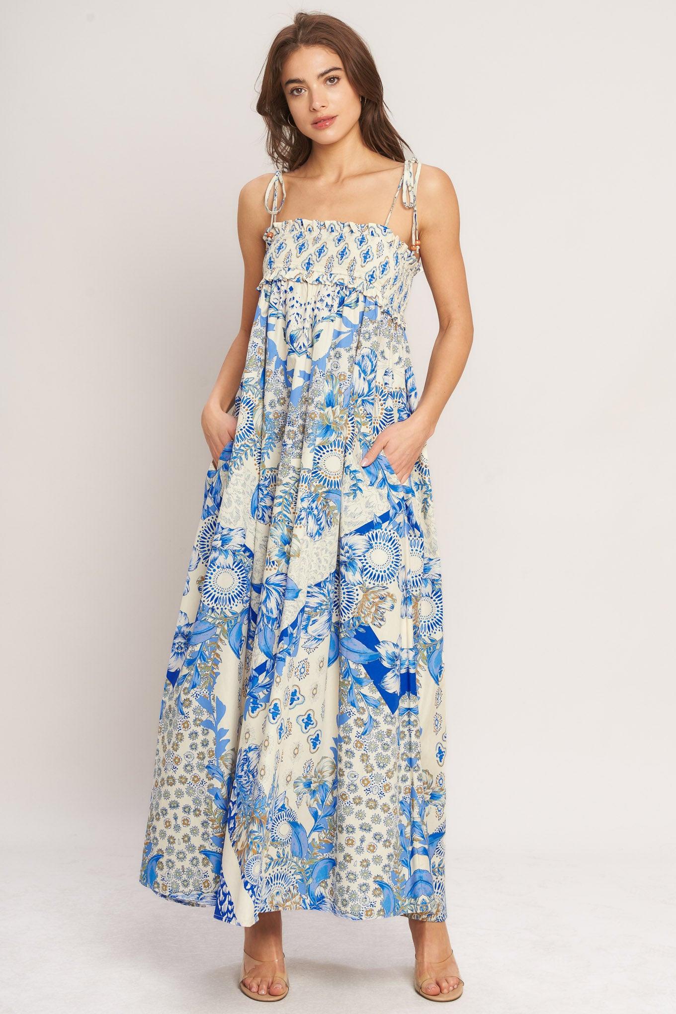 COASTAL DREAM WOVEN MAXI DRESS - Glamourous Grace