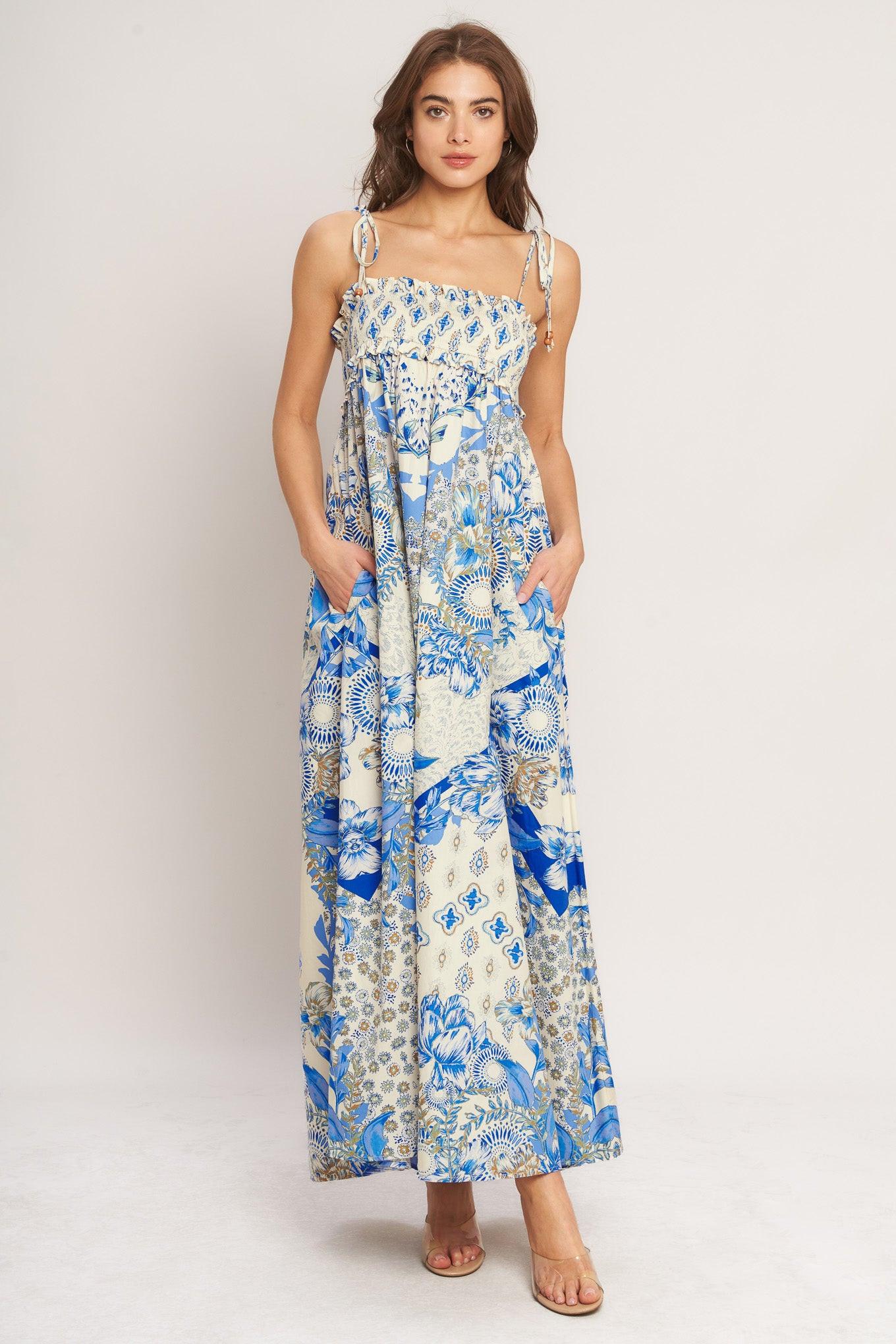 COASTAL DREAM WOVEN MAXI DRESS - Glamourous Grace