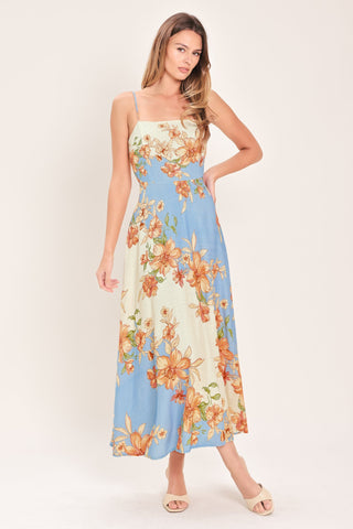 SUMMER SERENADE WOVEN MIDI DRESS - Glamourous Grace
