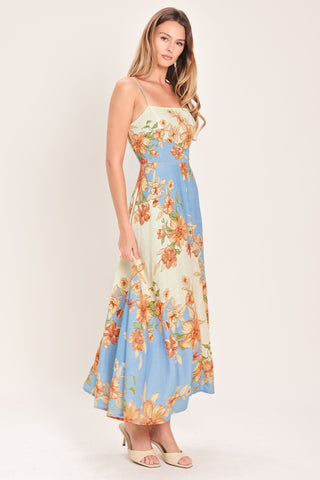 SUMMER SERENADE WOVEN MIDI DRESS - Glamourous Grace