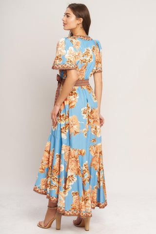 HAVANA HEAT WOVEN HI-LO MIDI DRESS - Glamourous Grace