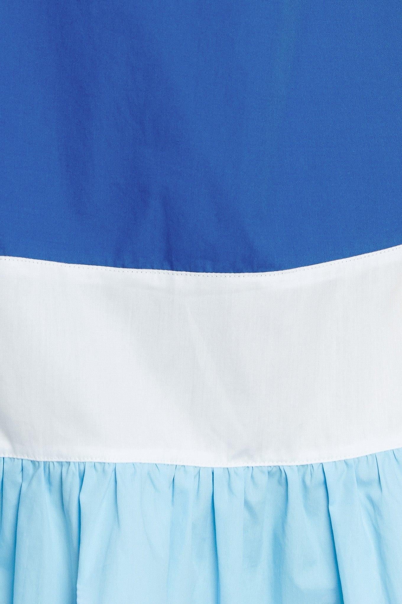 SEASIDE SWEETHEART COLOR BLOCKED MINI DRESS - Glamourous Grace