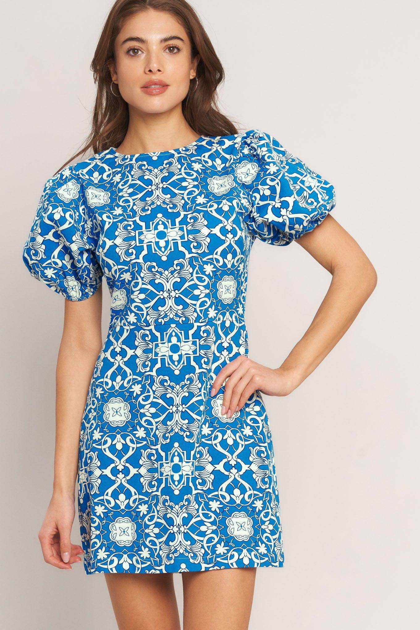 CITY VIBE WOVEN MINI DRESS - Glamourous Grace