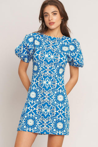 CITY VIBE WOVEN MINI DRESS - Glamourous Grace