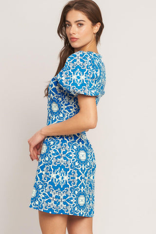 CITY VIBE WOVEN MINI DRESS - Glamourous Grace