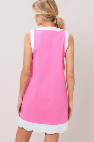 BARBIE SHIFT WOVEN MINI DRESS - Glamourous Grace