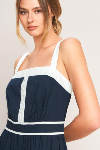 PETAL KISS WOVEN MIDI DRESS - Glamourous Grace