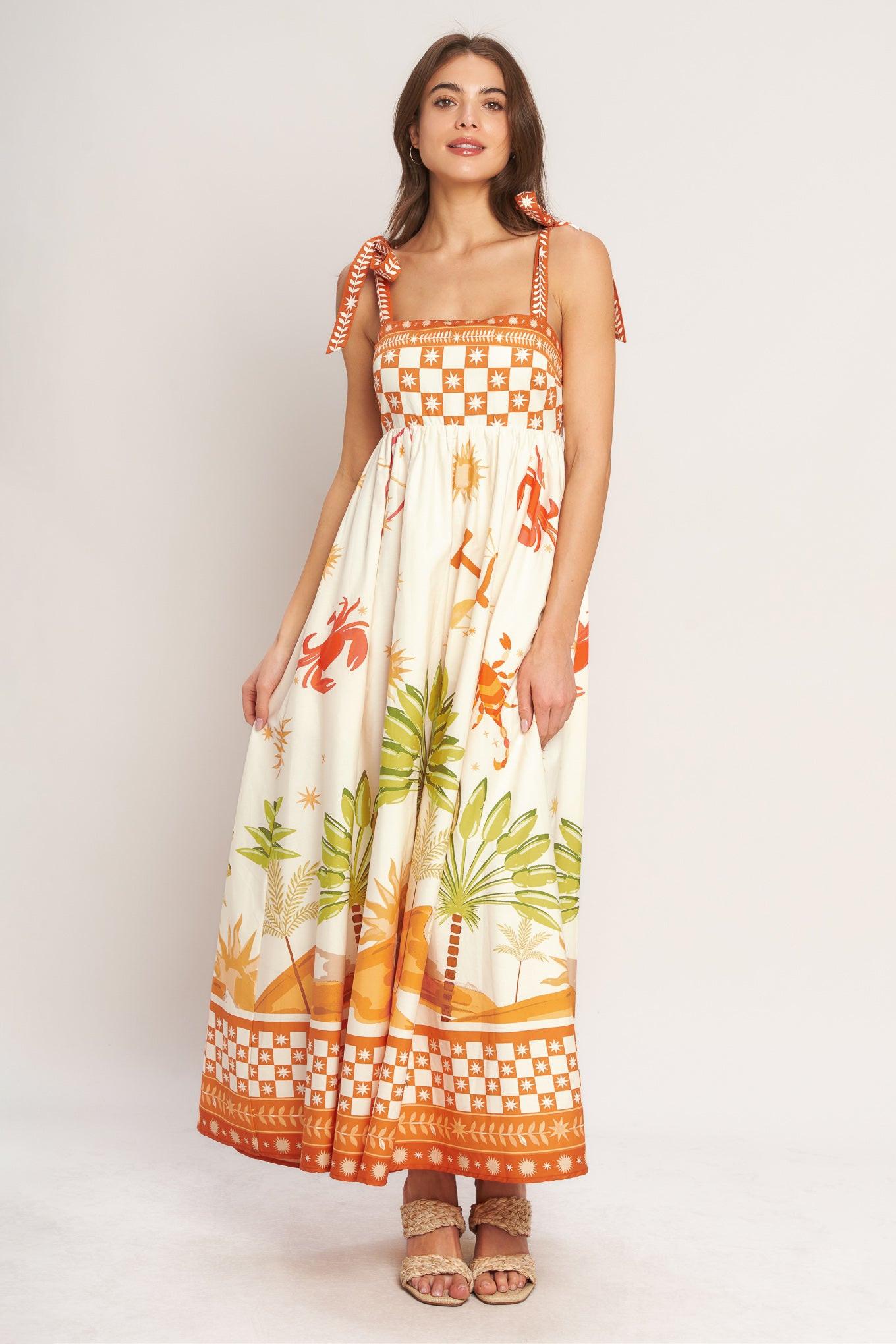 PALM COAST DREAM WOVEN MAXI DRESS - Glamourous Grace