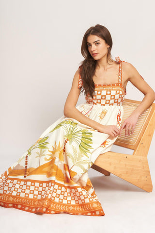 PALM COAST DREAM WOVEN MAXI DRESS - Glamourous Grace