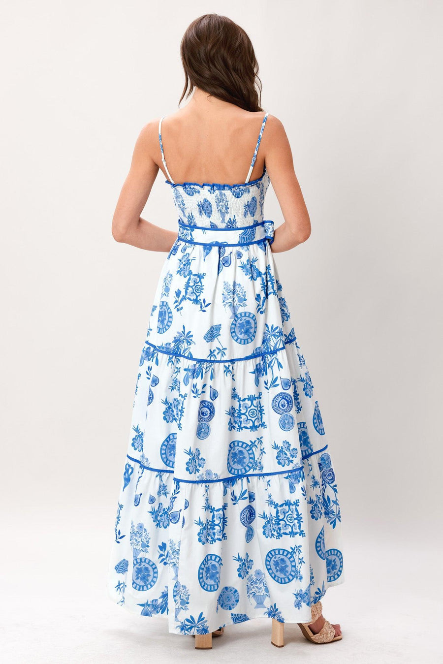 SANTORINI DREAM WOVEN MAXI DRESS - Glamourous Grace