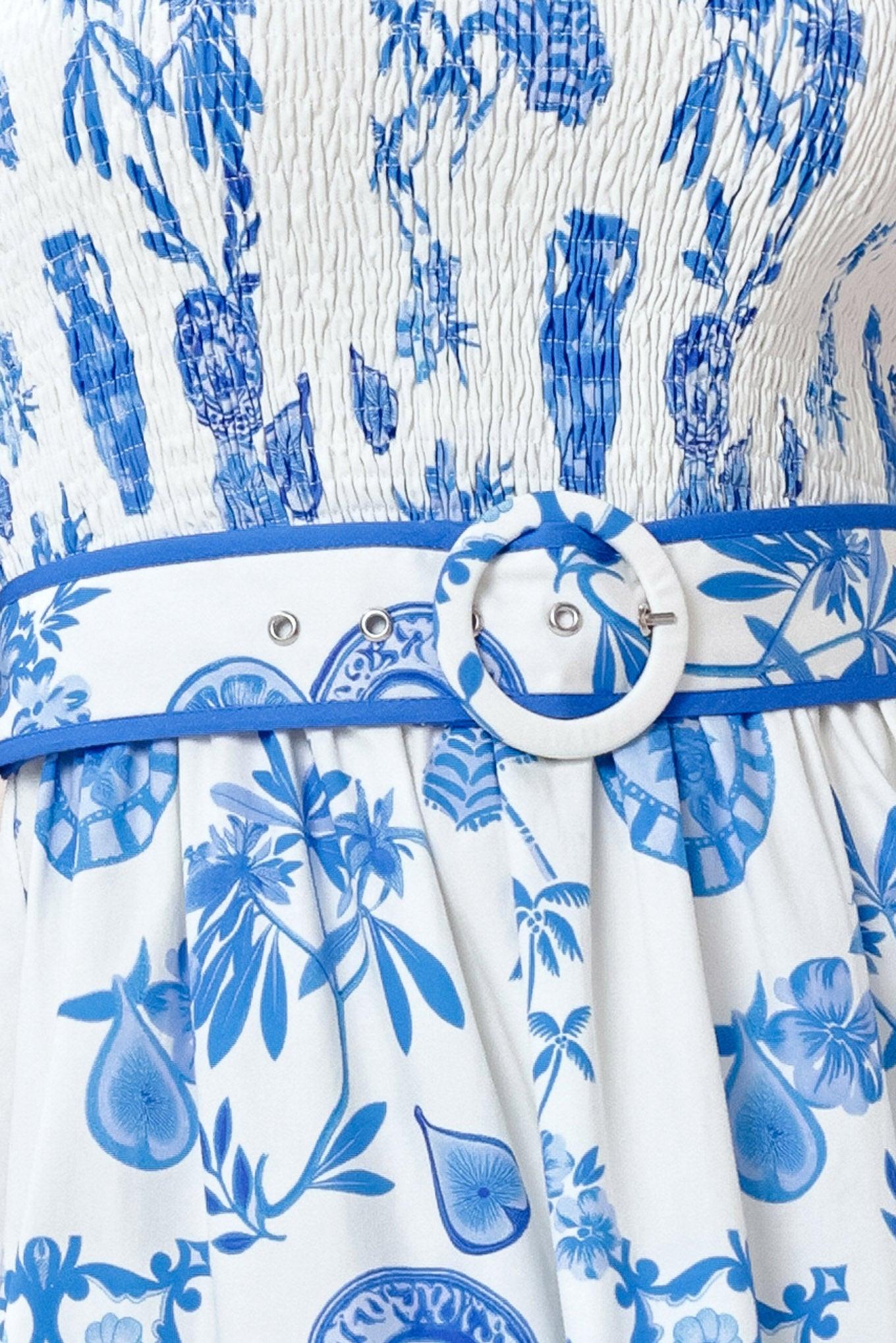 SANTORINI DREAM WOVEN MAXI DRESS - Glamourous Grace