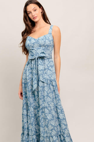 MODERN PRAIRIE BLOOM WOVEN MAXI DRESS - Glamourous Grace
