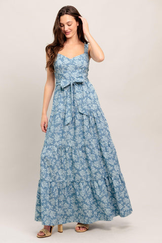 MODERN PRAIRIE BLOOM WOVEN MAXI DRESS - Glamourous Grace