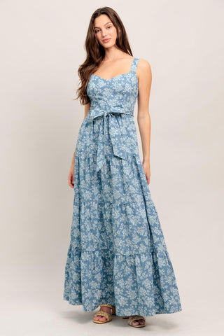 MODERN PRAIRIE BLOOM WOVEN MAXI DRESS - Glamourous Grace