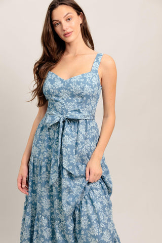 MODERN PRAIRIE BLOOM WOVEN MAXI DRESS - Glamourous Grace