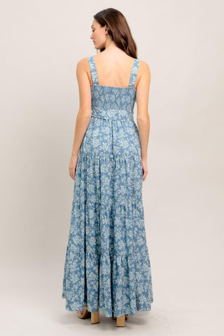 MODERN PRAIRIE BLOOM WOVEN MAXI DRESS - Glamourous Grace