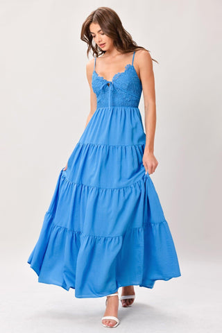NOMAD BLOOM WOVEN MAXI DRESS - Glamourous Grace