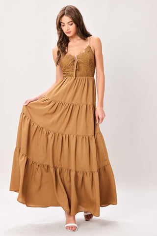NOMAD BLOOM WOVEN MAXI DRESS - Glamourous Grace