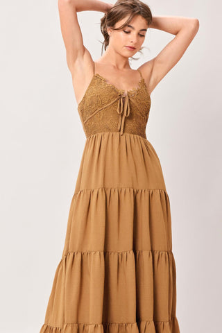 NOMAD BLOOM WOVEN MAXI DRESS - Glamourous Grace