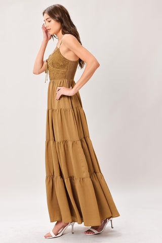 NOMAD BLOOM WOVEN MAXI DRESS - Glamourous Grace