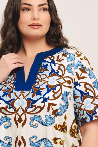 MEDITERRANEAN SOUL WOVEN MINI DRESS - Glamourous Grace